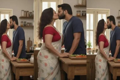 Sexy Indian Cuckold Couple Blowjob Sextapes with her Cuck