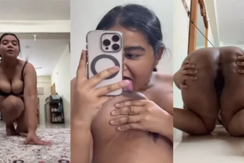 Horny Chubby Bengali GF Showing Licking Boobs Shaking Sex Video XXX