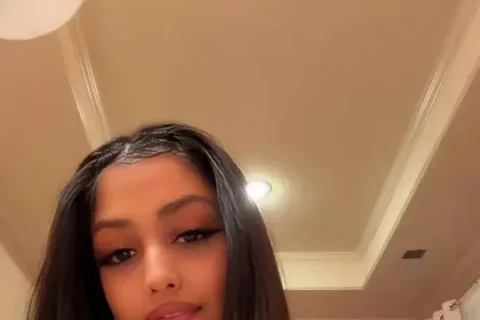 Famous Insta Influencer Diva Flawless Teasing in Netted Lingerie And Pressing Her Juicy Boobs Sex Video