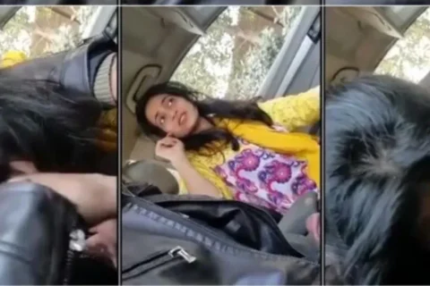 Paki BF is Insisting his GF to Get a Blowjob Out Door in Car With Hindi Talks