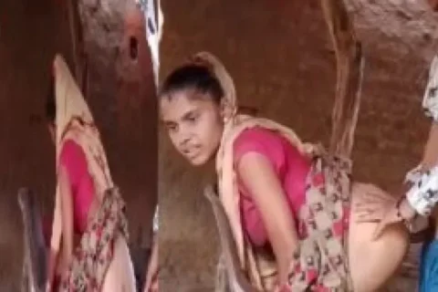 Indian porn village bhabhi anal fucking on chair