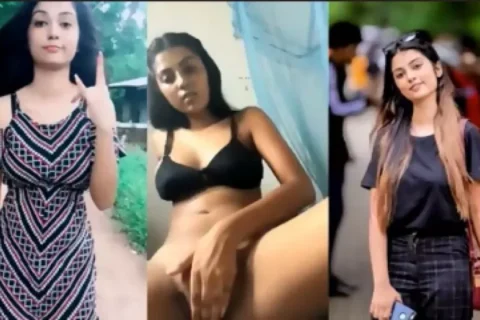 Beautiful Tamil Nri Girl Showing Boobs Fingering Wet Pussy