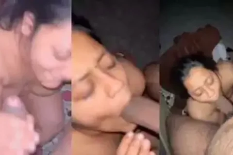 Chennai Milf Giving Blowjob Tamil Lover Sex MMS