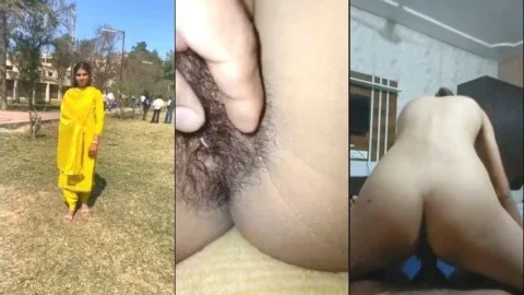 Desi Punjabi Girlfriend Leaked Sex Tape With Hairy Pussy Fucking