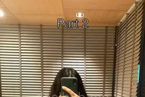 Sexy figure babe Moanicaah goes fully nude flaunts perfect tits on a mirror selfie photos and boobs shake tease Part 2 Sex Video