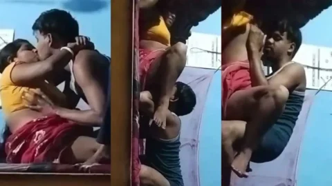 Village Aunty Fucked Hard by Young Neighbor in Leaked Desi Sex Video