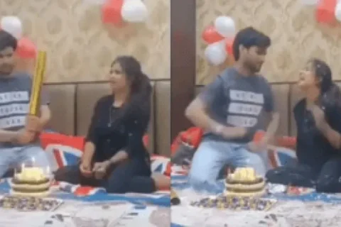 Birthday Fuck Gone Wild GF Screams Mujhe Mar Do Vasu in Orgasm
