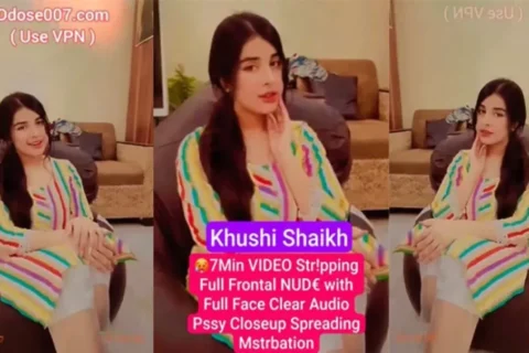 Khushi Shaikh Trending Instant Model New Latest Premium Live