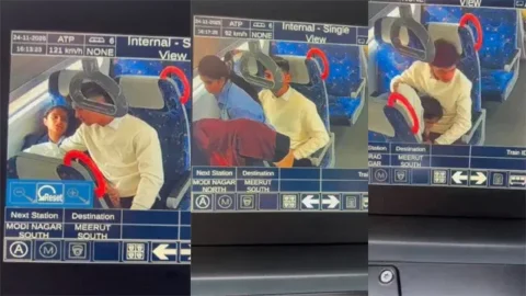 Cute Couple Viral Fucking Kissing In Metro Rail