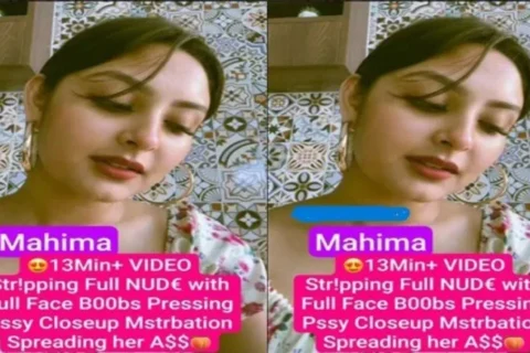 Insta Girl Mahima Latest Most Surprising Full Nude
