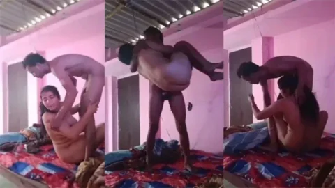 Gaon Ki Bhabhi Blowjob Clip with Hard Chudai