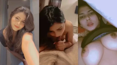 Desi Girlfriend Nude Blowjob Leaked MMS Sucking BF's Cock