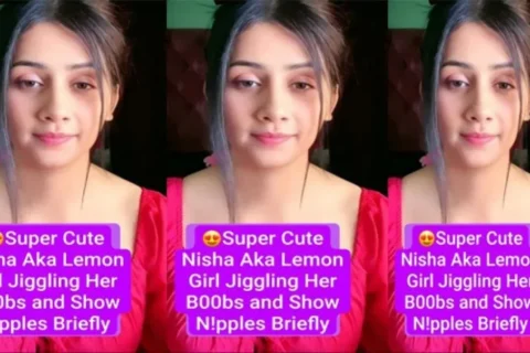 Super Cute Nisha Aka Lemon Girl Latest Most Exclusive Premium Live
