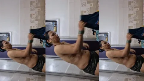 Desi Mom Captured By Son