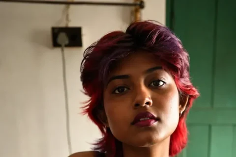 Bengali Beauty Darshana Chatterjee Stripping Black Saree Full Naked Shows Off Boobs And Ass