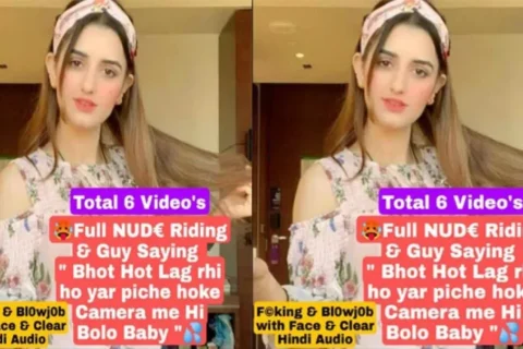 Famous Paki Tiktoker Full Nude Riding Blowjob her Boyfriend Video