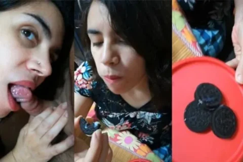 Cousin Sister Giving Blowjob And Cream Biscuit Cum It