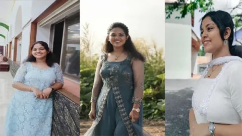 Beautifull Chubby Mallu Girl Showing Big Busty Boobs