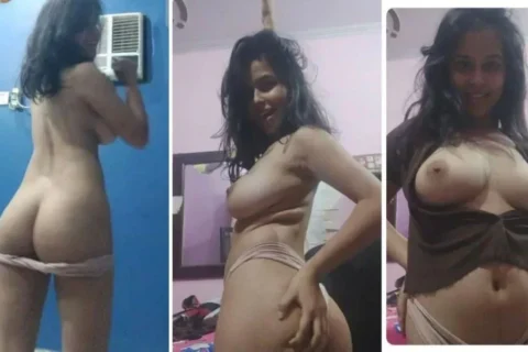 Cute Desi GF Sanjana New Latest Exclusive Viral Stuff