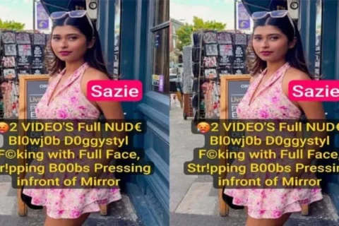Famous Instagram Influencer Blowjob with Full Face Fucking