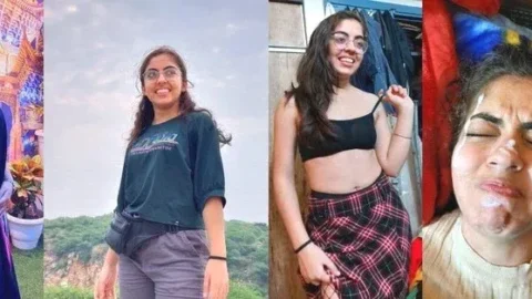 Leaked Desi Girlfriend Blowjob Glasses Topless Sloppy Deepthroat
