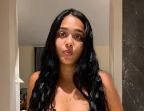 Famous Insta Influencer Psyflora Strips Teasing Fully Nude with Tight Boobs and Perfect Ass Sex Video