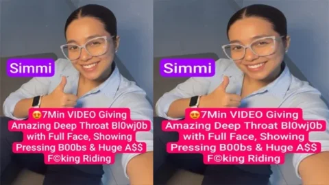 Simmi Beautiful Nri Giving Blowjob Huge Ass Riding Fucking