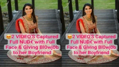 Desi NRI Girl Nude Captured Giving Blowjob to her Boyfriend