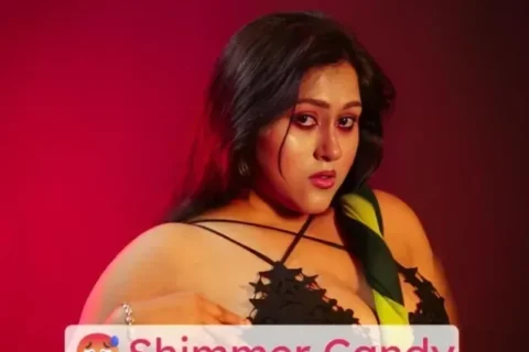 Shimmar Candy Nude Stripping Slowly Revealing Huge Boobs and Teasing Her Ass Sex Video