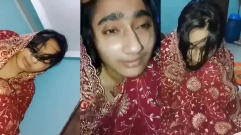 Leaked MMS of Beautiful Desi GF Showing Boobs and Pussy for Lover