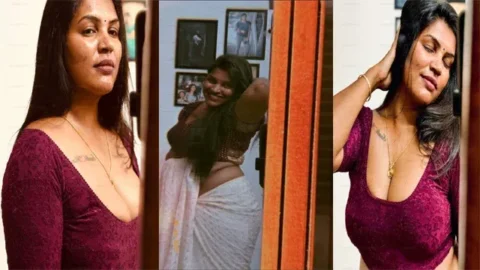 Mallu Makeup Artist Reshma Armpit Nipple Mark