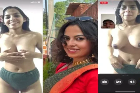 Indian sexy slim gf showing her bf