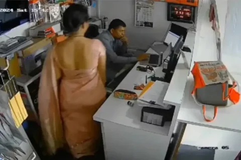 Desi boss caught on cam romancing multiple wives in secret Sex Video