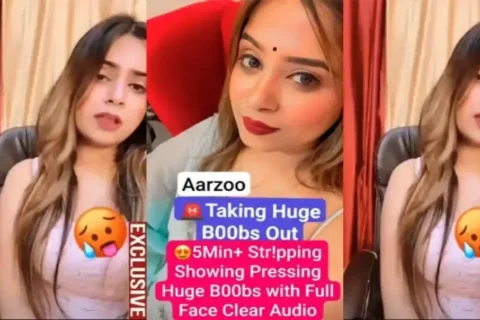 Desi Insta Queen Aarzoos Wild Private Show Leaked Sex Video
