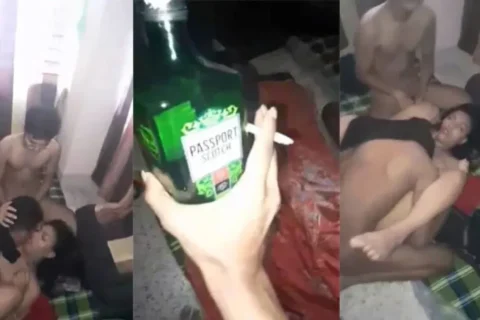 Drinking Cheater GF Enjoying With Her Boyfriends