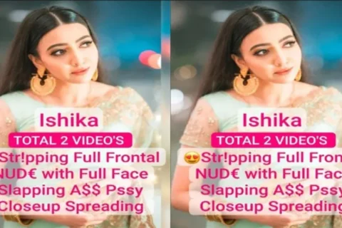 Gorgeous Snapchat Queen Ishika Viral Stripping Full Frontal Nude Sex Video XXX