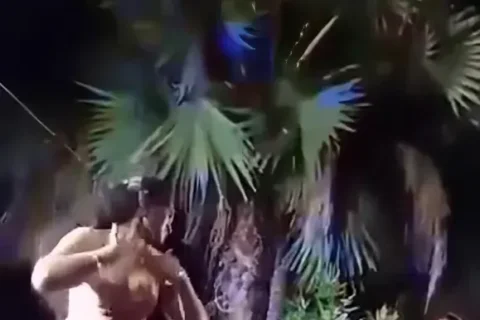Two Desi Village Girls Strip Fully Nude and Dance for All the Villagers Leaked MMS Sex Video