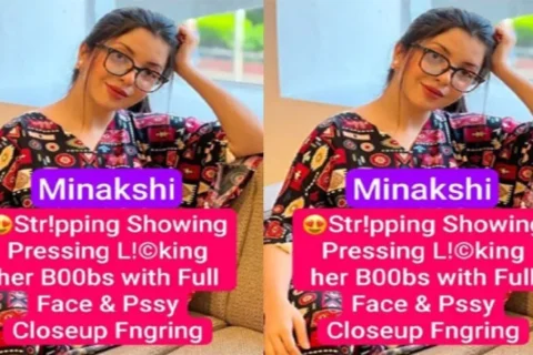 Minakshi Beautiful Innocent Chashmish Cutie Stripping Showing Pressing Boobs with Full Face Sex Video XXX