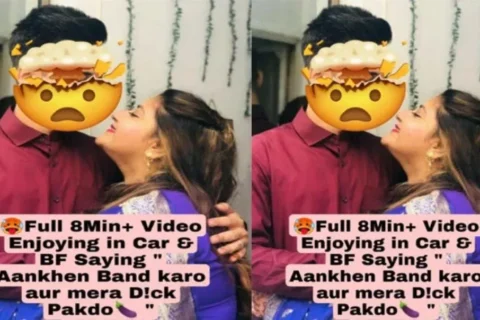 Horny Desi GF Classes Bunk Enjoying with Boyfriend in Car