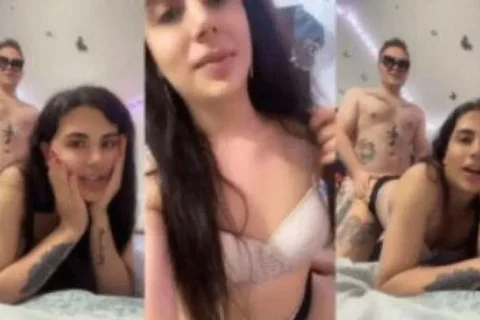 NRI Transgender Couple Fucking White Cock Viral Video