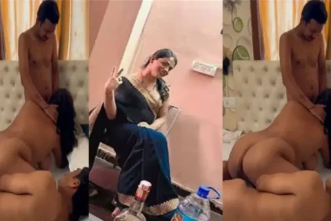 Desi shemale bhabhi ka threesome XXX romance full masti Sex Video
