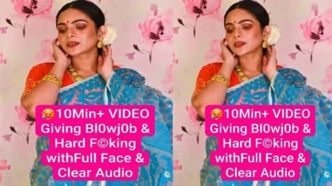 Horny Desi Wife Latest Most Exclusive Viral Giving Blowjob Hard Fucking with Full Face