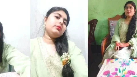 Horny Desi Girlfriend Strips Naked and Shows Off Her Juicy Ass and Big Boobs