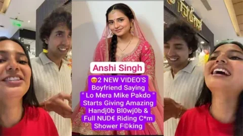 Anshi Singh Romance with Boyfriend Starts Giving Blowjob Riding Ccm