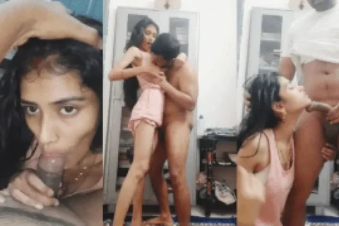 Horny Wife s Steamy Handjob Face Fuck