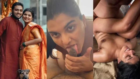 Horny Desi Wife Cuckolds Hubby While His Friend Licks Her Wet Pussy