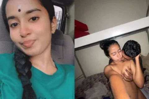 Beautiful Tamil Cute Girlfriend Giving Blowjob,Fucking in Doggy Getting Fingered