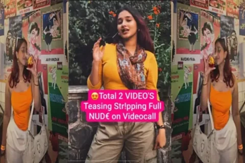 Desi bhabhi ki secret private strip tease video leaked on Snapchat Sex Video