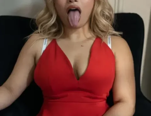 Horny Cam Girl Strips Red Dress, Shows Boobs Nude Pussy While Teasing Her Ass On Cam Sex Video