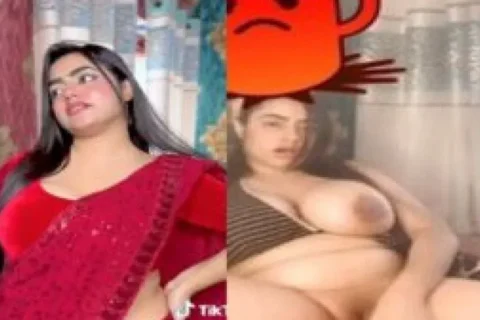 Big boobs TikTok girl naked dildoing viral pussy